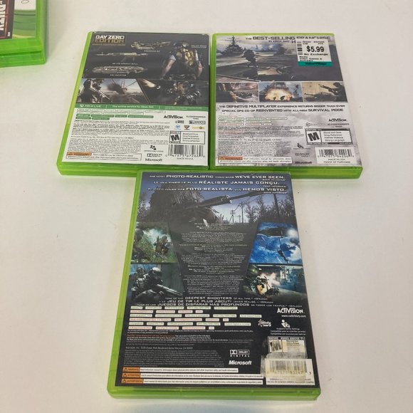 Call of Duty 5 Game Bundle Microsoft Xbox 360 Tested Video Game Black Ops Modern - Picture 2 of 11
